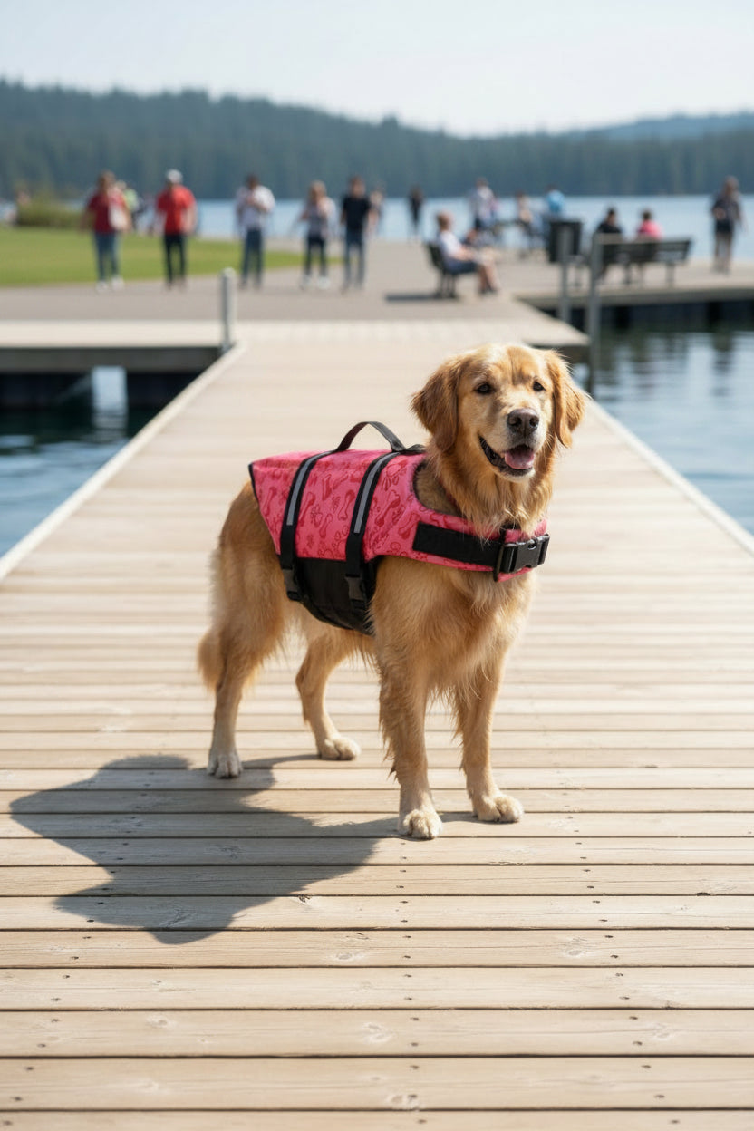 CHALECO SALVAVIDAS PARA PERROS